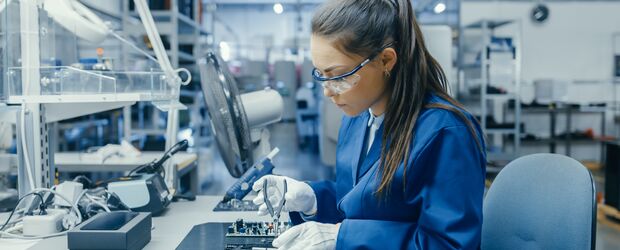 Frauen für technische Berufe im Maschinen- und Anlagenbau