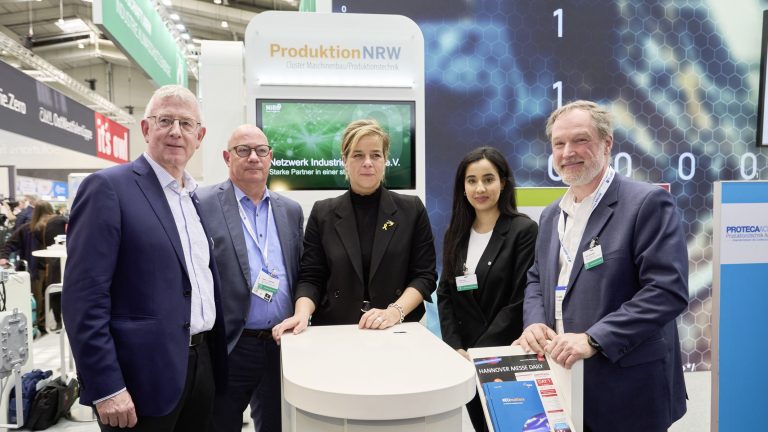 Hannover Messe: ProduktionNRW again at NRW joint state stand
